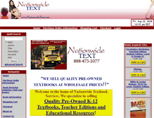 Tablet Screenshot of nationwidetext.com